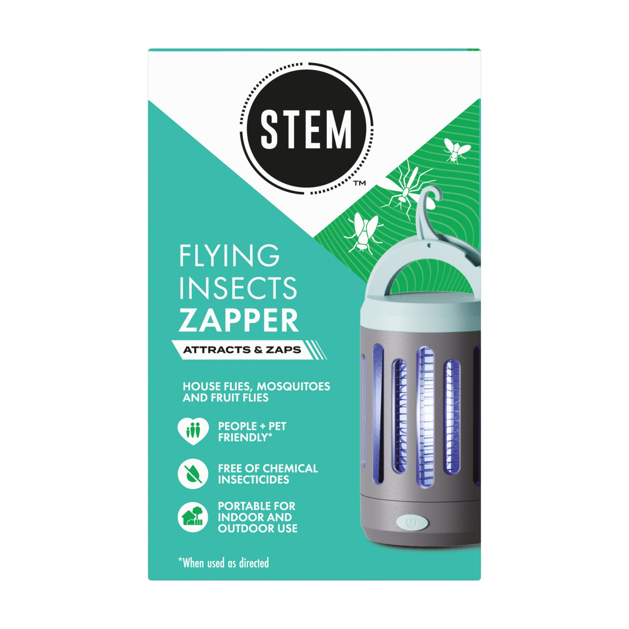 Flying Insect Zapper, Indoor and Outdoor Electric Fly & Mosquito