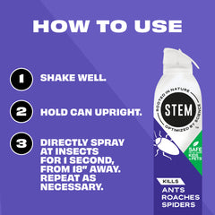 Kills Ants, Roaches, & Spiders Bug Spray, 10oz