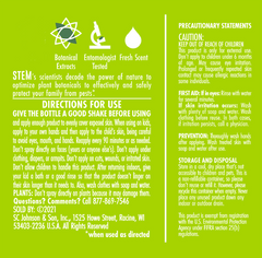 Insect Repellent Spray with Essential Oil