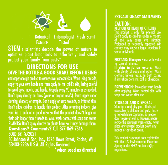 Insect Repellent Spray with Essential Oil