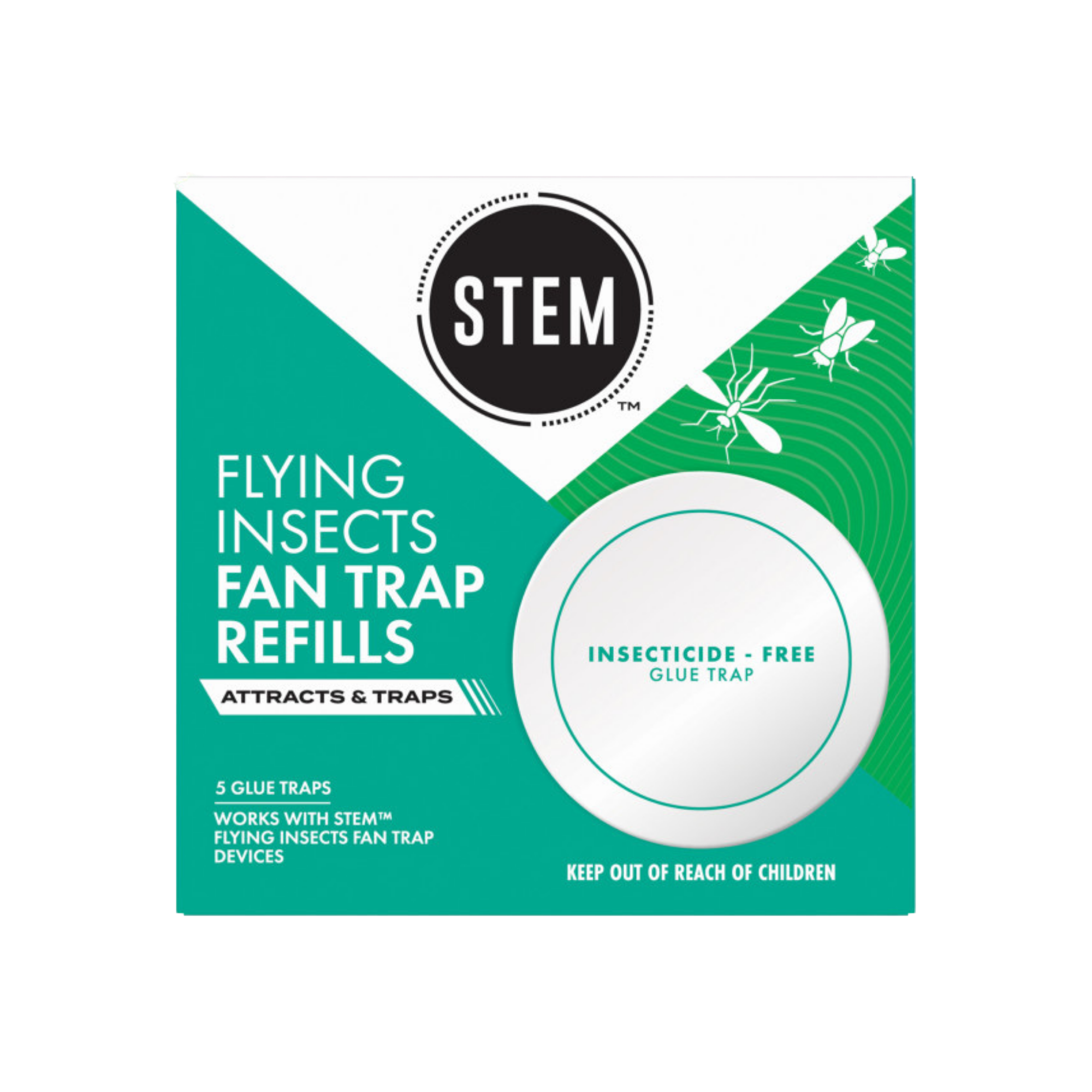 Flying Insects Fan Trap Refills 5ct