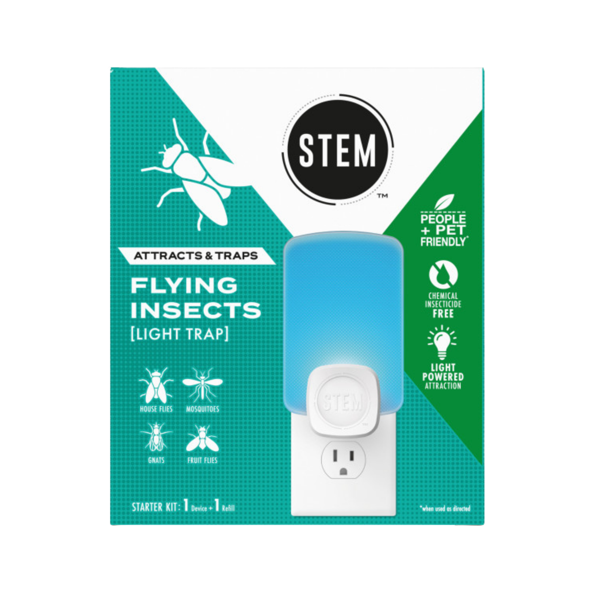 Flying Insects Light Trap Starter Kit