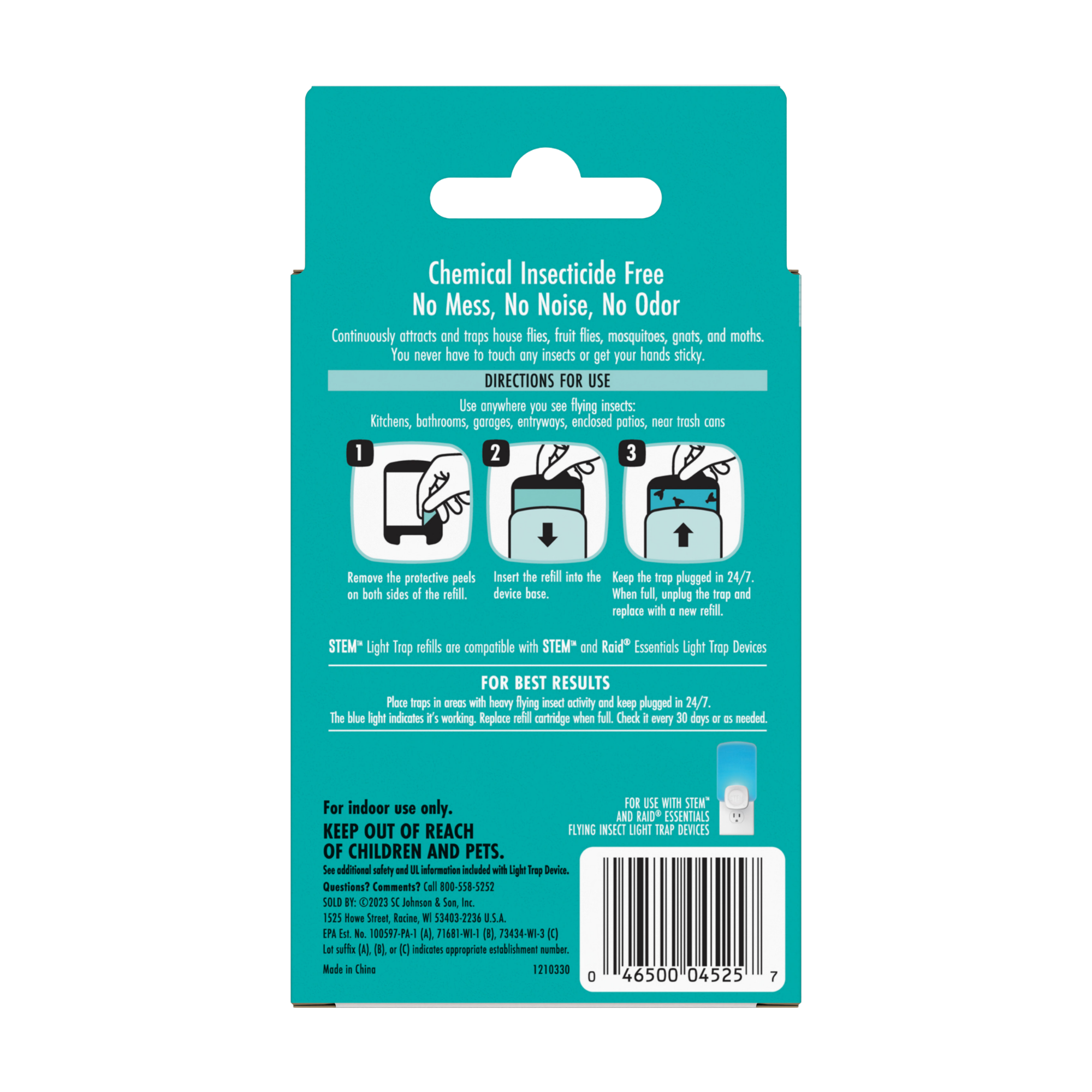 Flying Insects Light Trap Refills