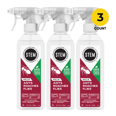 Kills Ants, Roaches, & Flies Bug Spray, 12oz, 3ct Set
