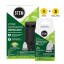 Zone Mosquito Repellent Ready + Restocked Set, 1 Device + 3 Refills