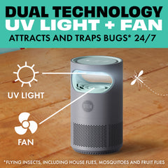 Flying Insects Fan Trap Starter Kit - Device + 5 Refills