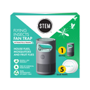 Flying Insects Fan Trap Starter Kit - Device + 5 Refills