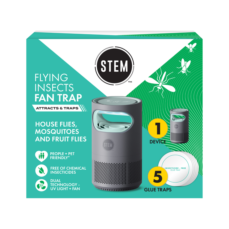 Flying Insects Fan Trap Starter Kit - Device + 5 Refills – STEM for bugs
