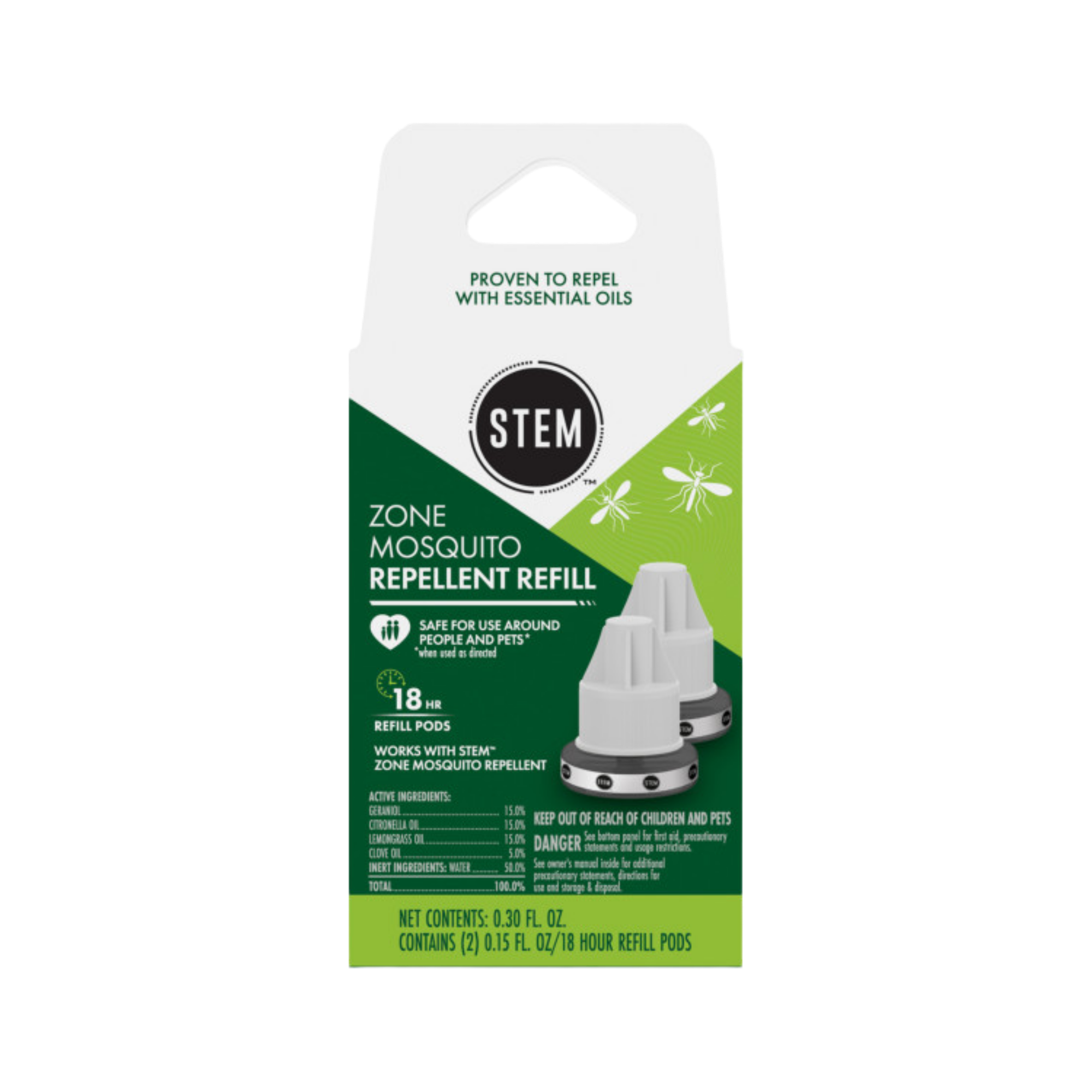 Zone Mosquito Repellent Refill Pods, 2ct